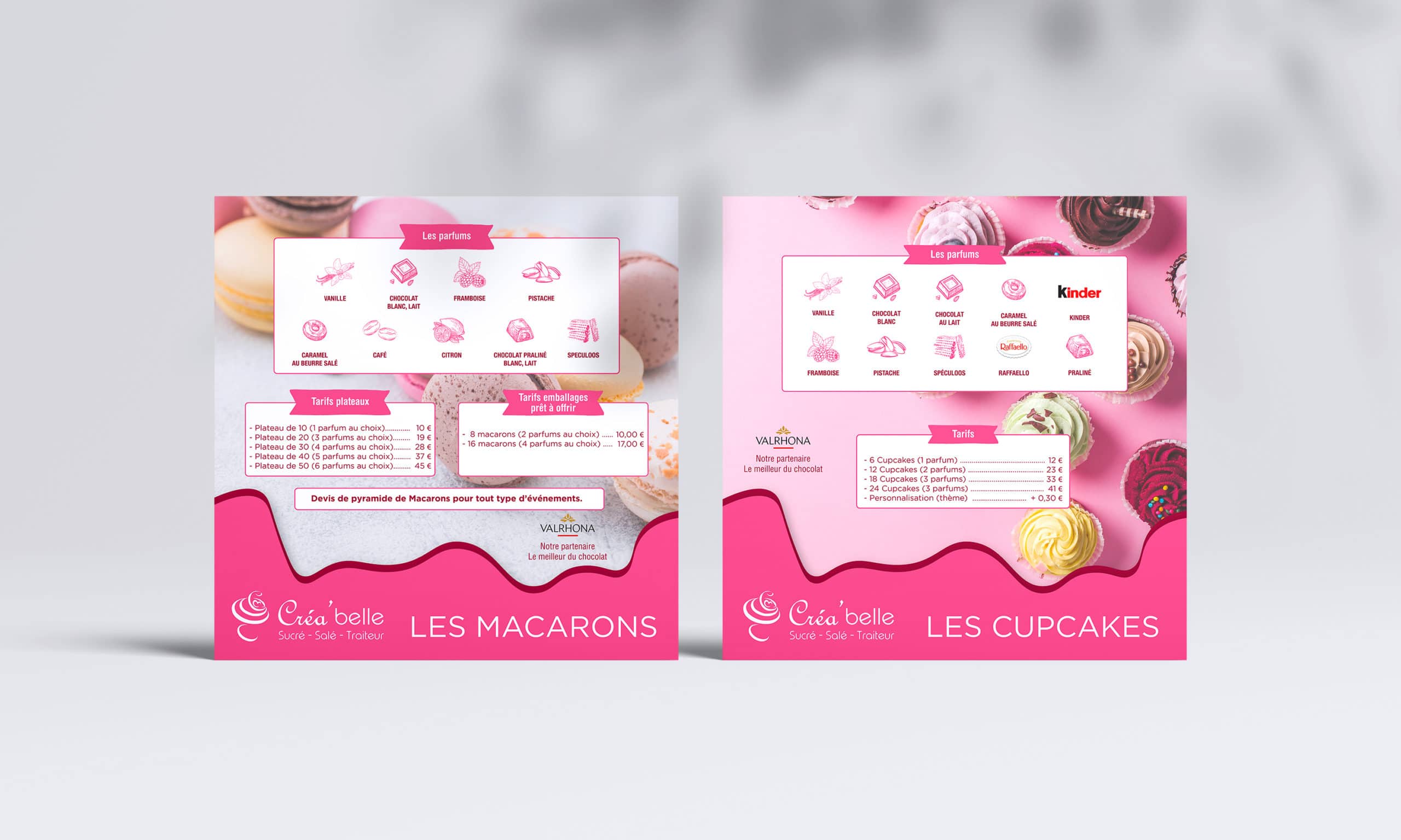 Création carte de menu
